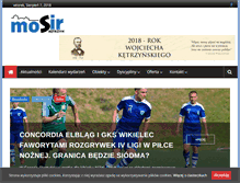 Tablet Screenshot of mosir-ketrzyn.pl